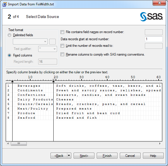 Text To Columns Into A Sas Form Sas Support Communities 3805
