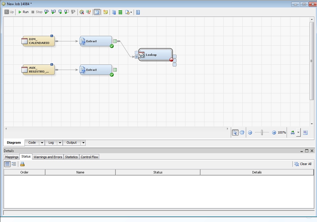 Afbeelding van SAS Data Integration Studio tools.