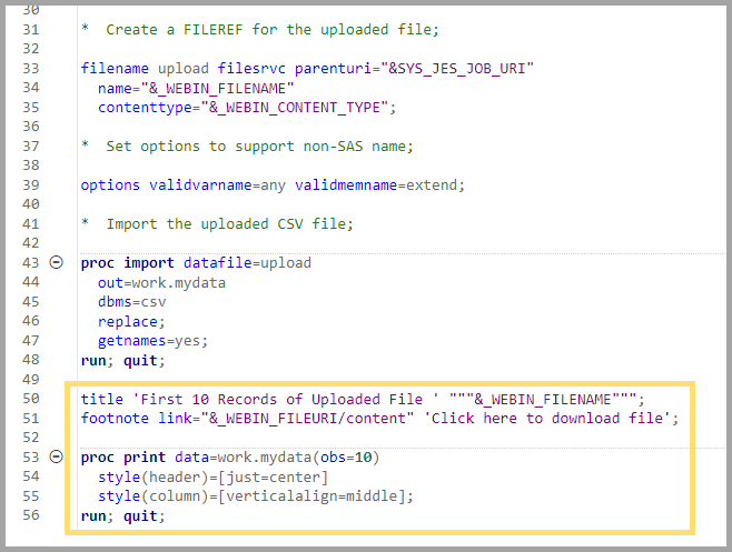 Get a Head Start: Using SAS Viya Job Samples