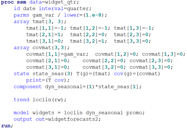 Adventures with State Space Models 2: More Dynamic Components and Details