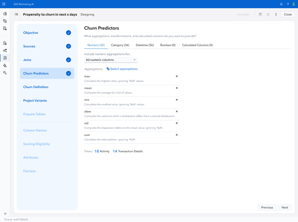 Image 13: Defining Relevant Numeric and Categorical Predictors By Recipe Type