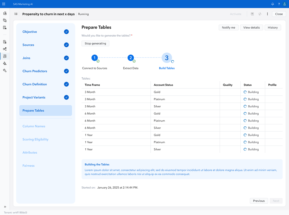 Image 17: Preparing Tables With Local Analytical Modeling Agents As A Service
