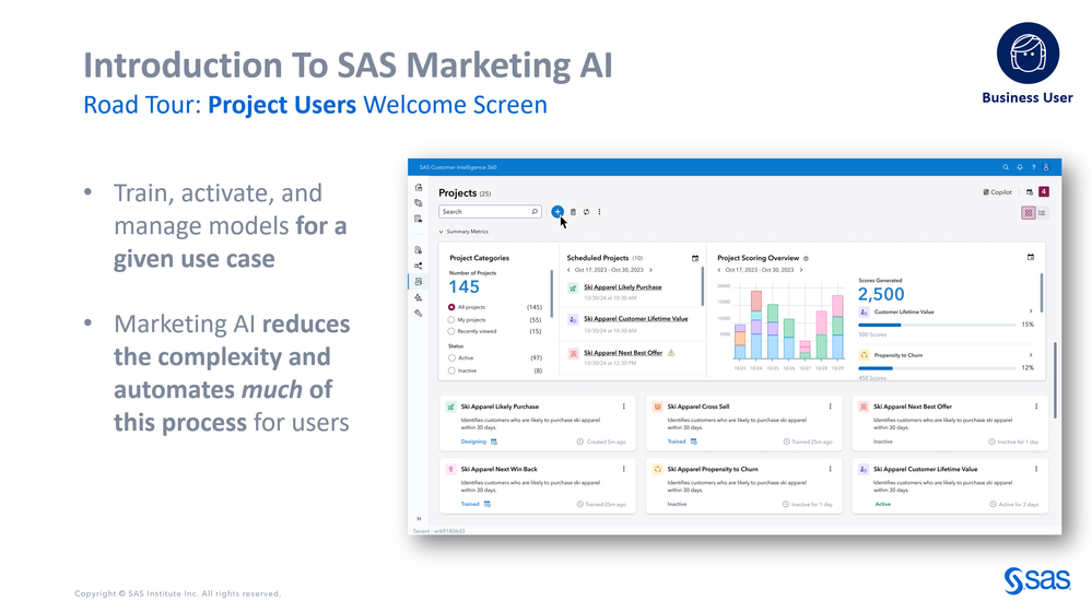 Image 22: Project Users - Welcome Screen