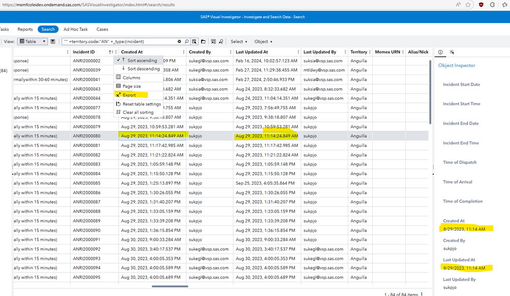 incidents VI table view after search.png incidents VI table view after search.png