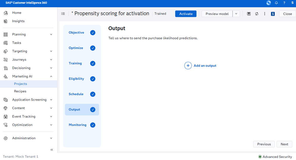 Image 21: Output files for marketing & customer use cases