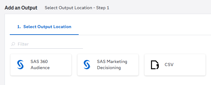 Image 22: Output & target destinations
