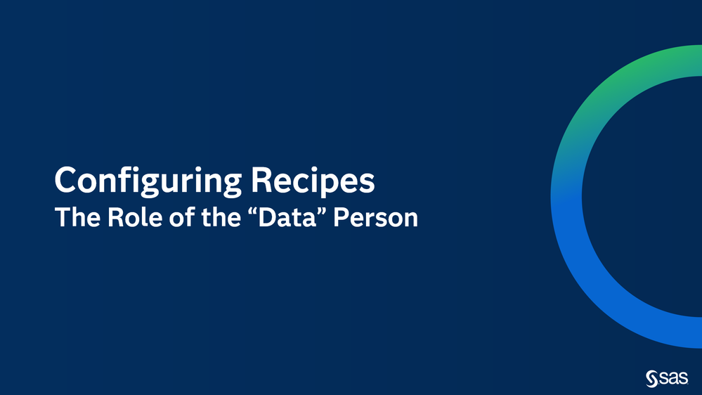 Image 3: Configuring recipes