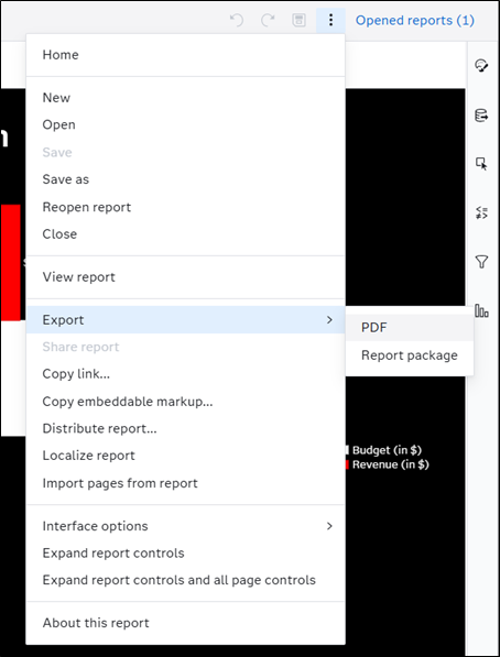 Export PDF