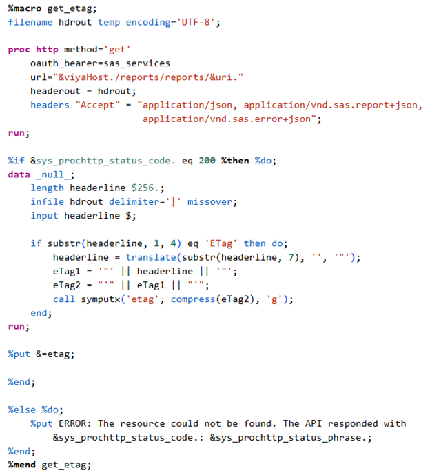 get_etag Macro Program
