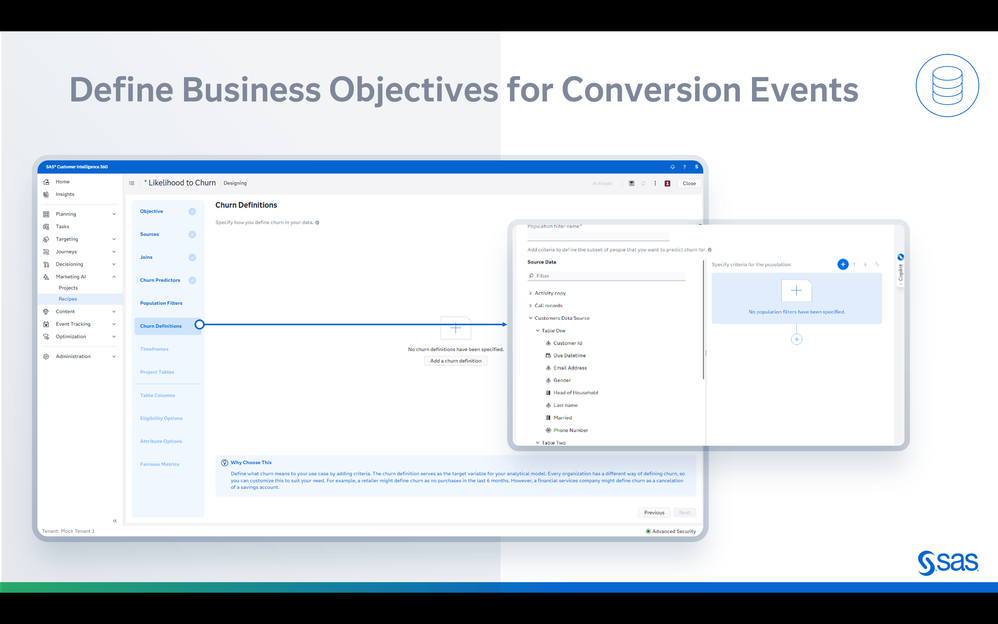 Image 16: Define business objectives for conversion events