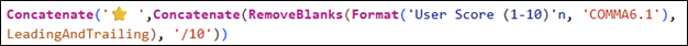 IMDb Rating calculated column