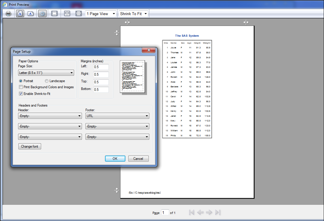ODS HTML how to remove file path Footer SAS Support Communities