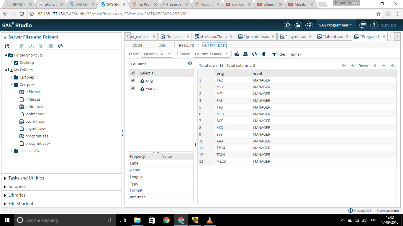 Proc Format - SAS Support Communities