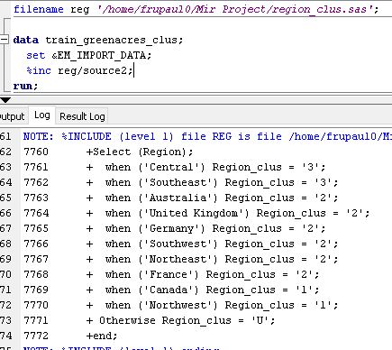 Using score code in SAS Enterprise miner - SAS Support Communities