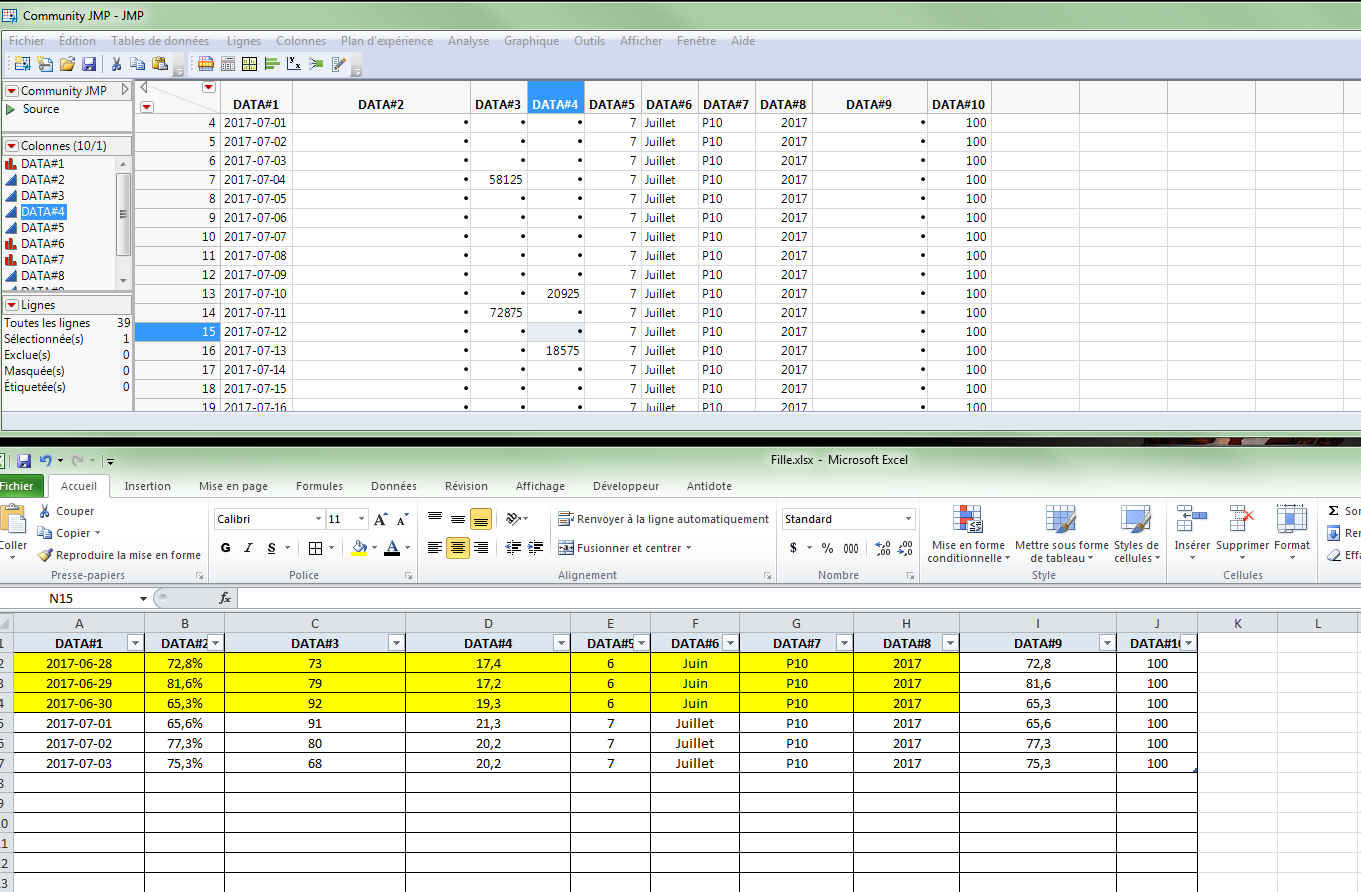 Importing Data Excel to JMP SAS Support Communities