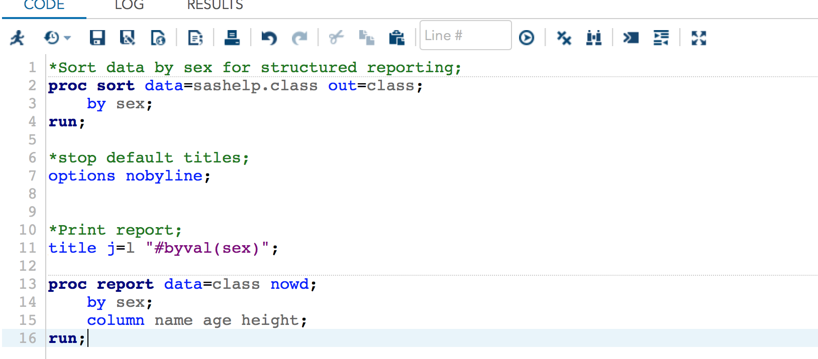 Creating a Tabulate format - SAS Support Communities