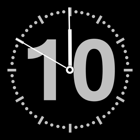 Fun With SAS ODS Graphics: New Year's Eve Analog Clock Countdown - SAS  Support Communities