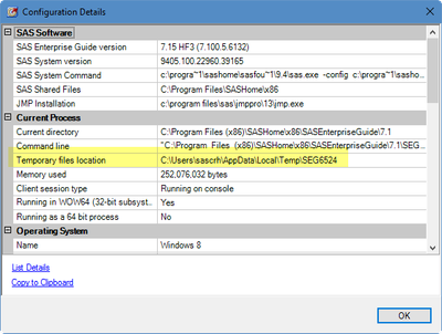 PID is appended to TEMP folder name