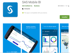 SAS Mobile BI in Google Play
