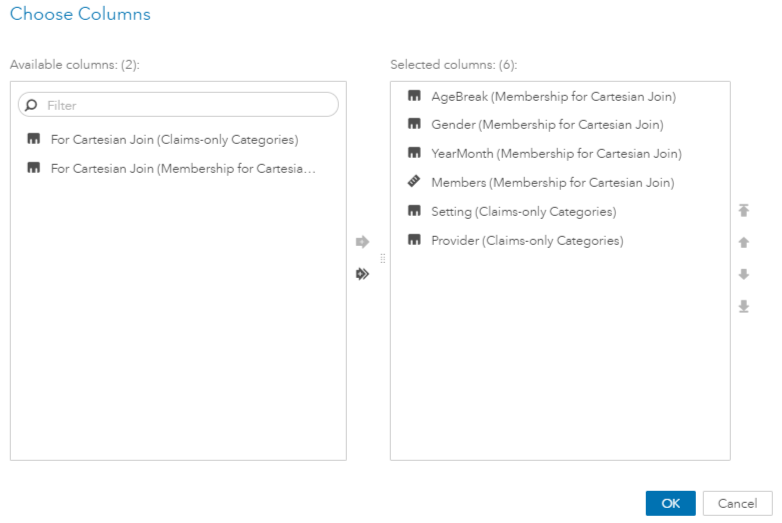 11- Membership with Claims-only categories data source join