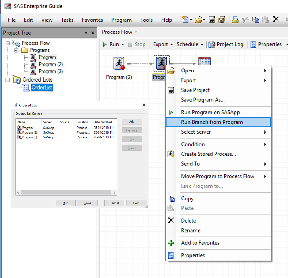 EG: More flexible run to/from options - SAS Support Communities