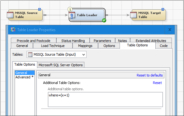 MSSQL Source Table to Table Loader