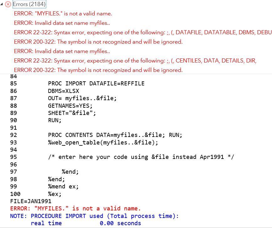 Solved Import Multiple Excel Sheets In Sas Sas Support Communities 7041