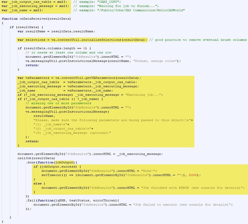 Picture 13- DDC JavaScript code with enhancements