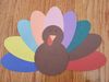 A Real Construction Paper Thanksgiving Turkey