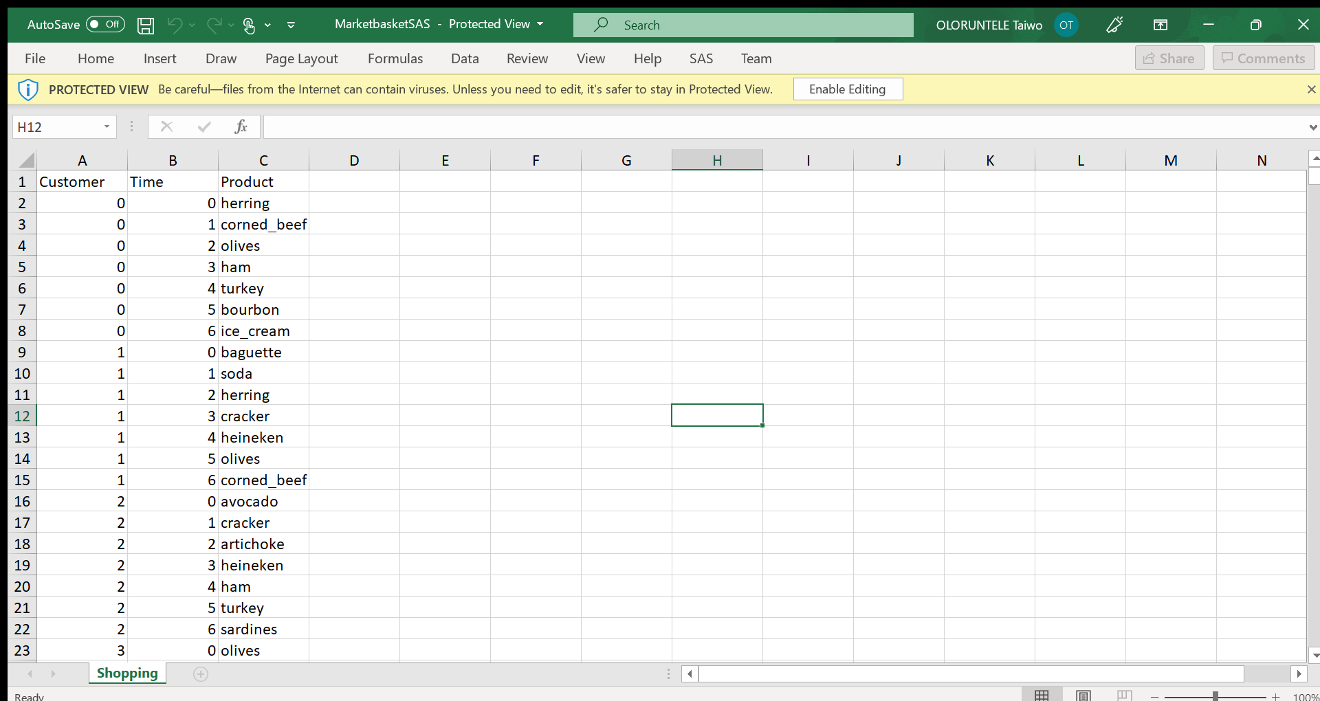 How do I target a particular ittem on SAS Miner SAS Support Communities