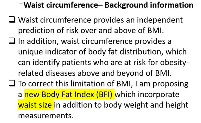 Waist circumference