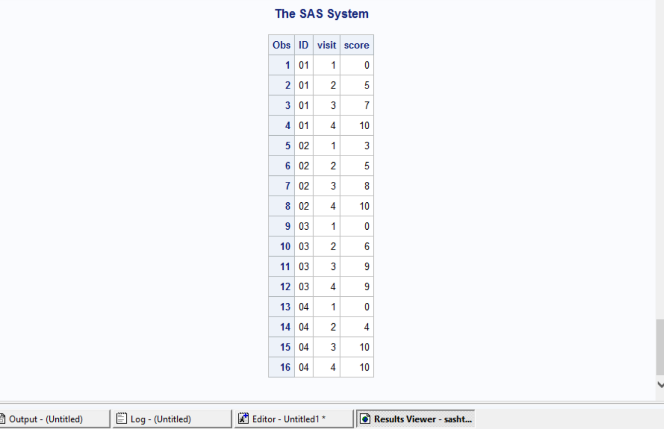 MERGE table SAS Support Communities