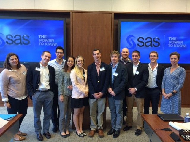 Dr. Alice Kassens and her Roanoke College students visit SAS.jpg