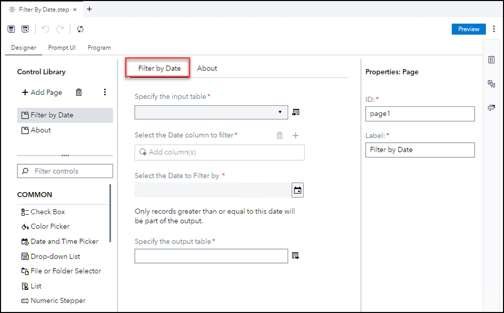 Time Picker Control