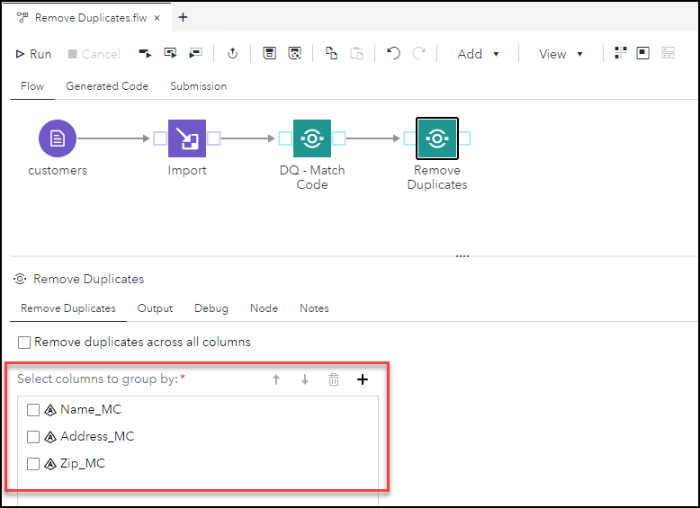 SAS Viya Remove Duplicates in SAS Studio Flow SAS Support Communities