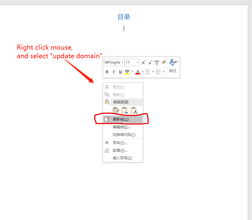 How do I get ODS WORD to print contents within TOC? SAS Support