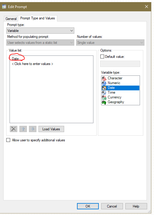 Query Builder is not showing the prompt - SAS Support Communities