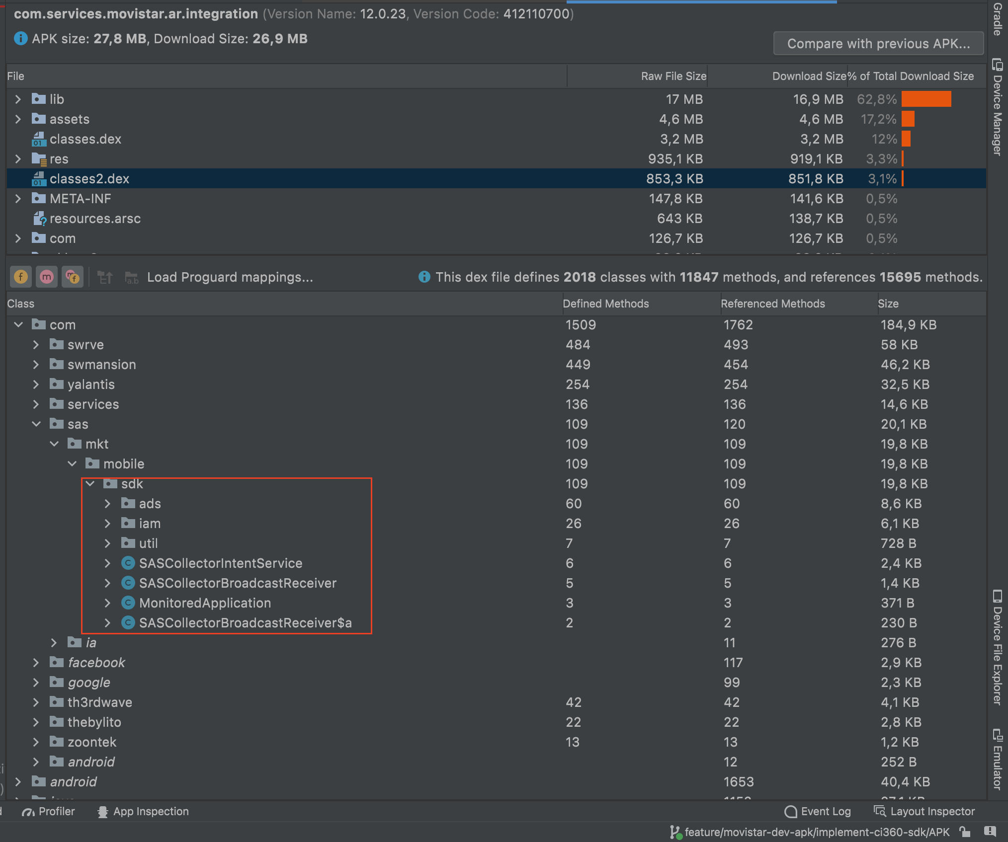 Problem with CI360 SDK in APK - React Native - SAS Support Communities
