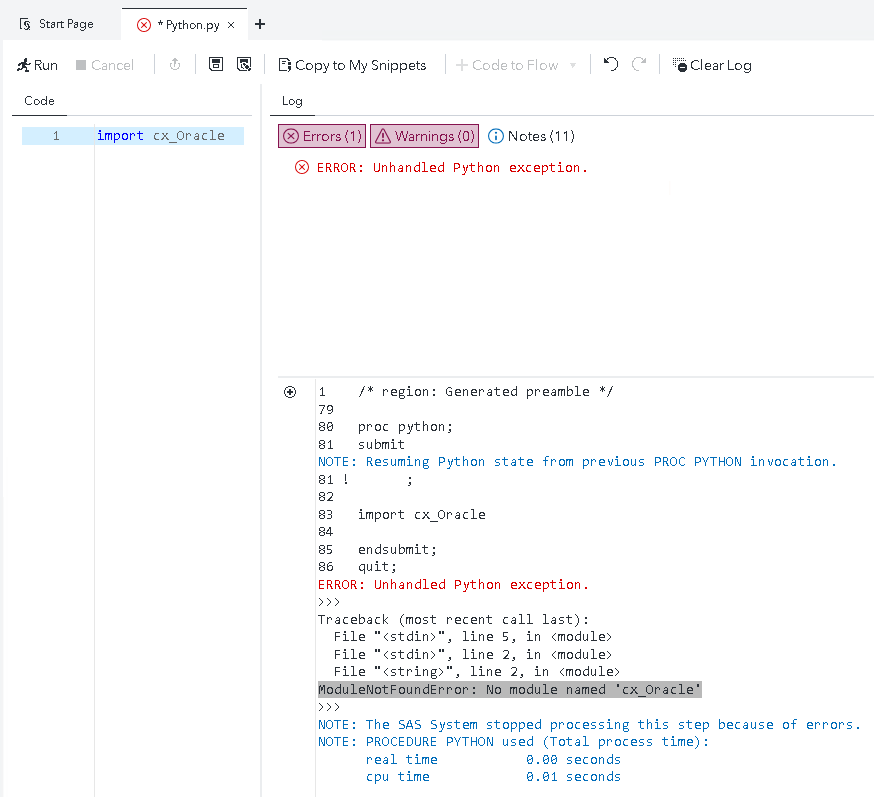 Solved: Install additional Python packages for SAS Intelligent ...