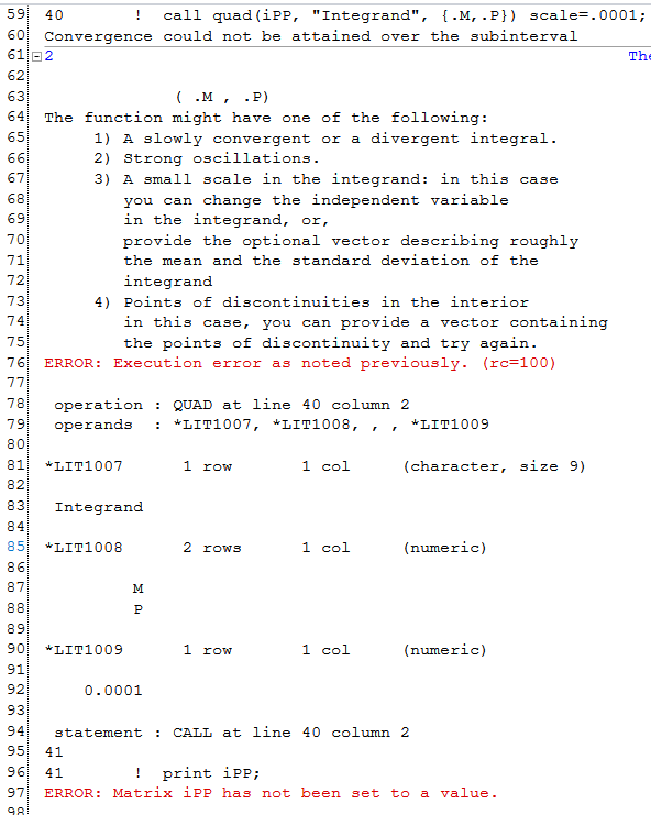 Solved Integrating over a nonnormal distribution SAS Support