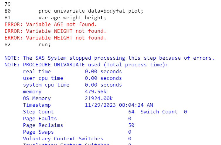 Solved: Variables Do Not Exist - SAS Support Communities