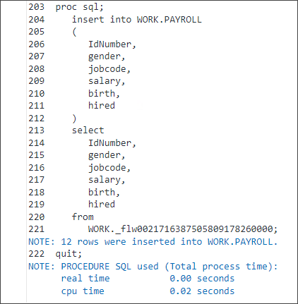 Manipulating Data in SAS Studio Flows Part 1: Appending Data