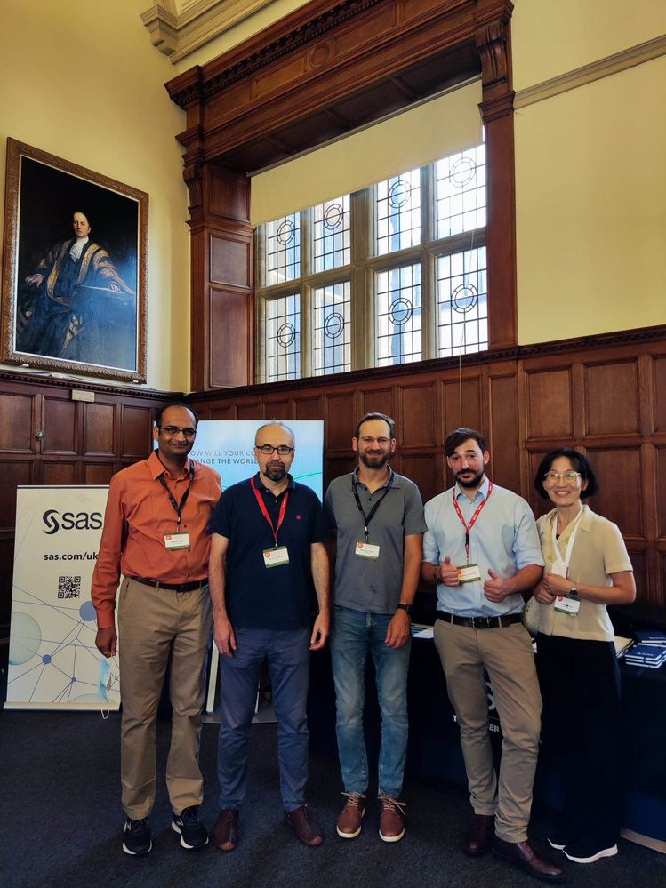 SAS at ISF in Oxford , UK, 2022