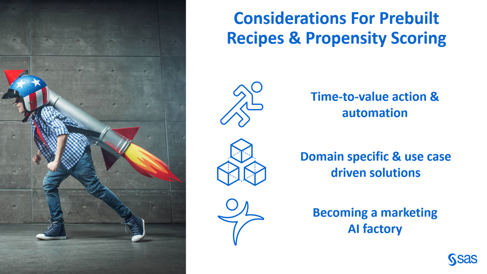 Image 1: Considerations For DIFM Prebuilt Recipes & Propensity Scoring Use Cases