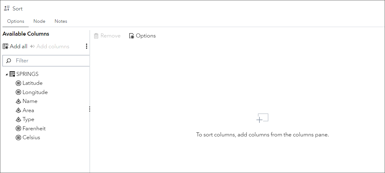 Manipulating Data in SAS Studio Flows Part 2: Sorting Data